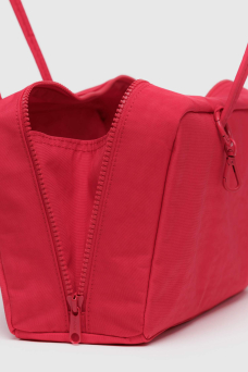Nylon Bowler Bag, Candy Apple