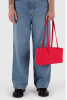Nylon Bowler Bag, Candy Apple