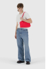 Nylon Bowler Bag, Candy Apple
