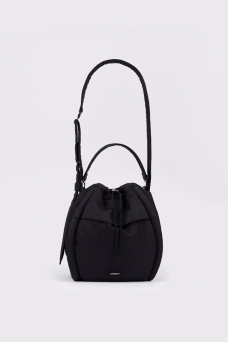 Curve Bucket Bag, Black