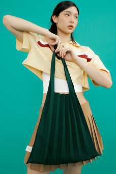 Shoulder Bag, Deep Green