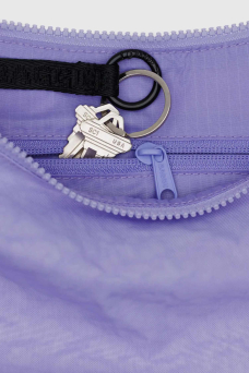 Nylon Crescent Bag M, Wisteria