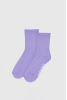 Ribbed Socks, Wisteria