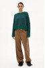 Diliriaa Leopaa Sweat, Emerald Green