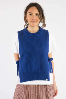 Apron Vest, Azure