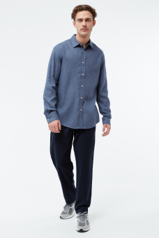GB-John Shirt, Yale Blue