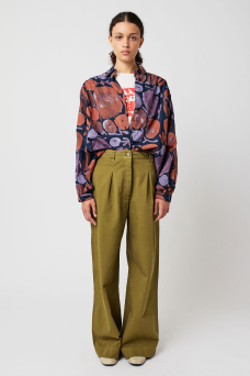 Gathered Shirt, Dahlia Pattern