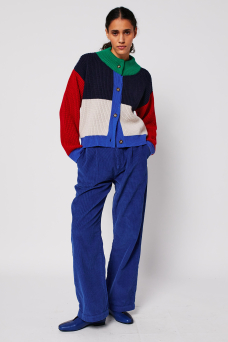 Cardigan, Color Block