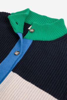 Cardigan, Color Block
