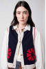 Knitted Vest, Flower