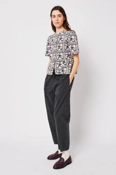 Cocoon Pants, Dark Grey