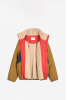 Padded Puffer Jacket, Color Block