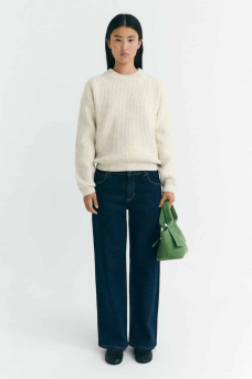 Carmen Sweater, Ecru