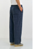 Wide Cord Pants, Stone Blue
