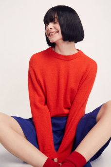 Babol Sweater, Red