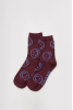 Crew Socks, Mahogany Happy