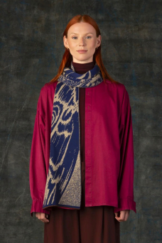 Aurata Scarf Midi, Indigo