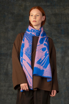 Aurata Scarf Maxi, Cobalt