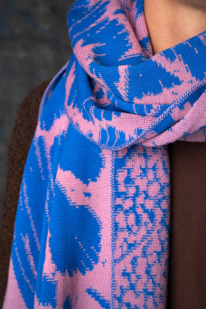 Aurata Scarf Maxi, Cobalt