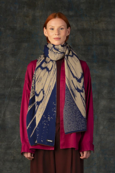 Aurata Scarf Maxi, Indigo
