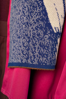 Aurata Scarf Maxi, Indigo