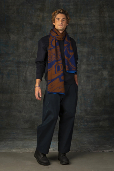 Furcula Scarf Maxi, Cacao
