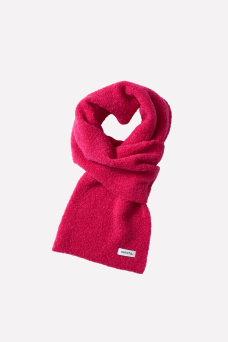 Alpaca Boucle Short Muffle, D. Pink