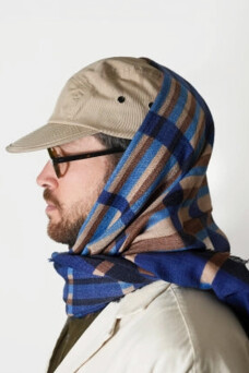 Scarf, Picnic Psicodelico Blue