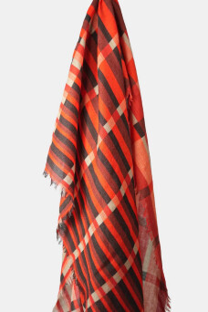 Scarf, Picnic Psicodelico Red
