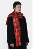 Scarf, Picnic Psicodelico Red