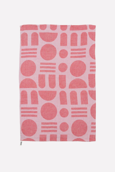 Tea Towel, Pink