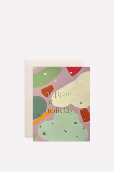 Card, Happiest of Holidays