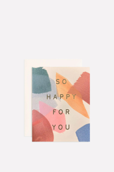 Card, Opaline Happy