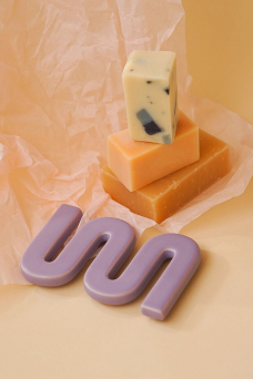 Ziggy Soap Dish, Blueberry Shake