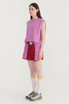Sleeveless Sweater, Purple