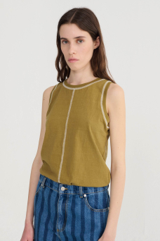 Tank Top, Khaki