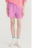 Pleated Shorts, Purple