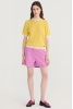 Pleated Shorts, Purple