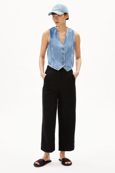 Caarunus Lino Pants, Black