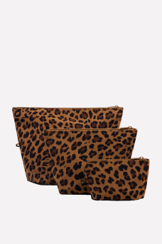 Go Pouch Set, Leopard
