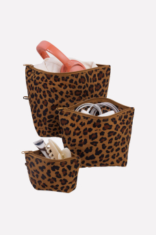 Go Pouch Set, Leopard