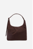Nylon Shoulder Bag, Coffee