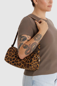 Nylon Loaf Bag, Leopard