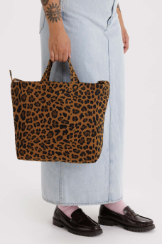 Duck Bag Horizontal Zip, Leopard
