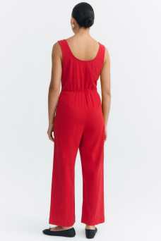 Raflesia Jumpsuit, Clavel Red