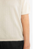 Knit T-Shirt, Bone