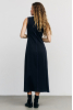 Pin-Tucked Dress, True Black