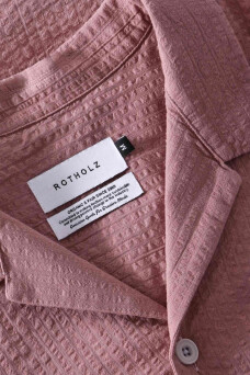 Bowling Shirt, Pink Stone