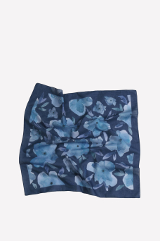 Bandana, Navy Flower