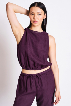 Lupin Top, Cherry Lacquer